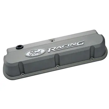 FORD RACING 289-351 SLANT EDGE VALVE COVER GRAY