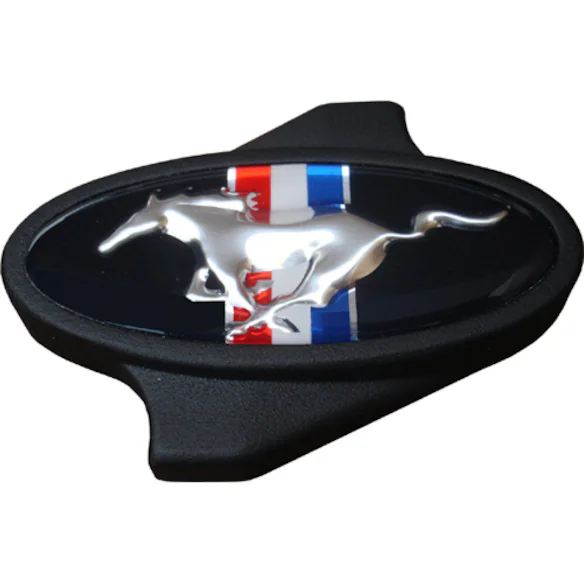 BLACK FINISH AIR CLEANER NUT: MUSTANG LOGO Main Image