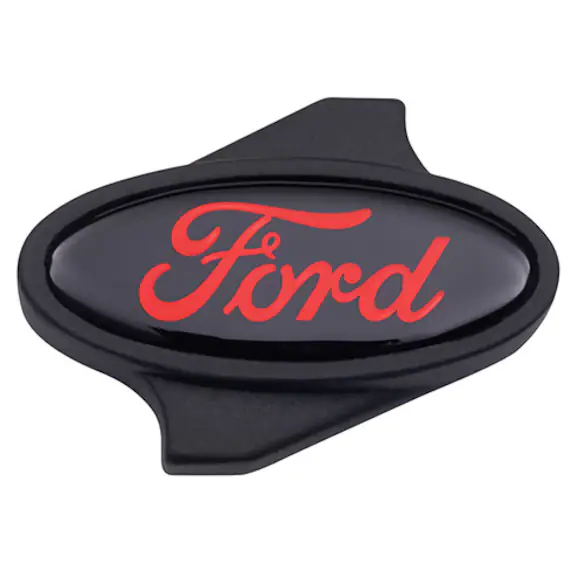 BLACK FINISH AIR CLEANER NUT: RED FORD OVAL LOGO Main Image