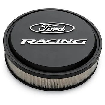 FORD RACING SLANT EDGE AIR CLEANER - BLACK