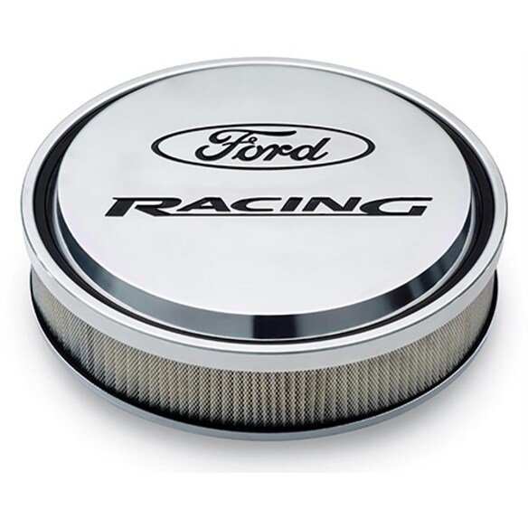 "FORD RACING" SLANT EDGE AIR CLEANER POLISHED Main Image