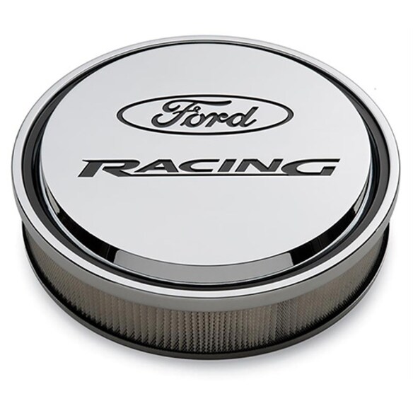 "FORD RACING" SLANT EDGE AIR CLEANER CHROME Main Image