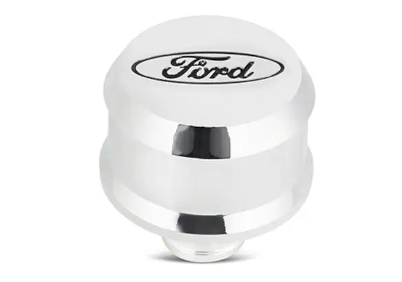 "FORD" SLANT EDGE BREATHER - CHROME Main Image