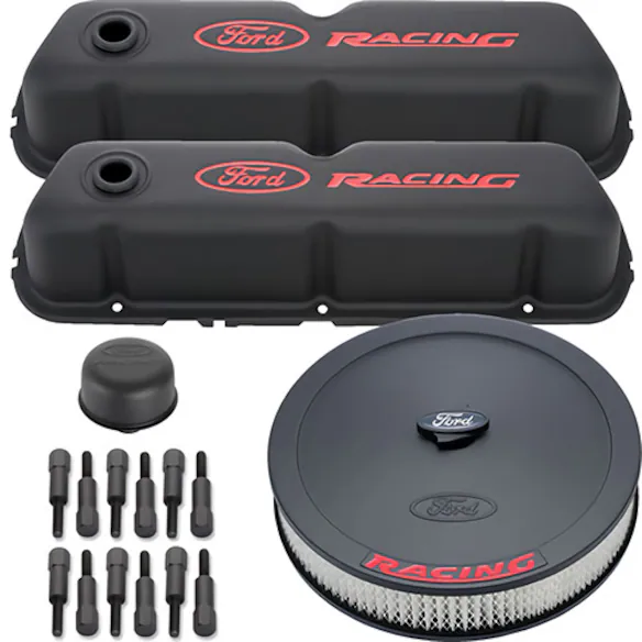 FORD RACING COMPLETE DRESS UP KIT, BLACK CRINKLE FINISH Main Image