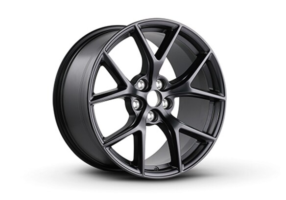 2015-2023 MUSTANG HP PERFORMANCE PACK 19" X 10" REAR WHEEL - MATTE BLACK Main Image