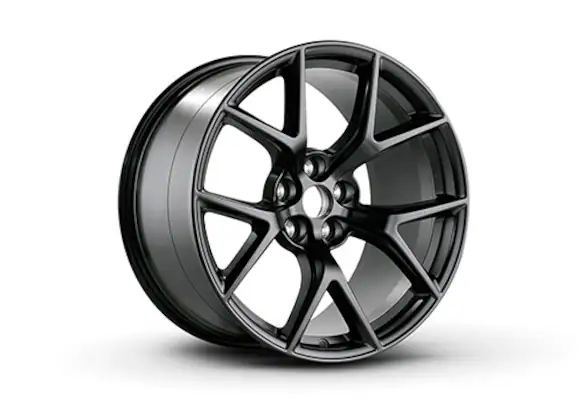 2015-2023 MUSTANG HP PERFORMANCE PACK 19" X 11" REAR WHEEL - MATTE BLACK Main Image