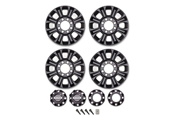 2023-2024 SUPER DUTY 18" X 8" MATTE BLACK WHEEL KIT Main Image