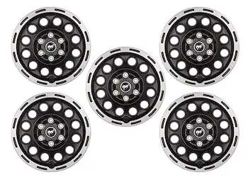 Bronco 2021-2023 Machined Face 17" x 8.0" Wheel Kit