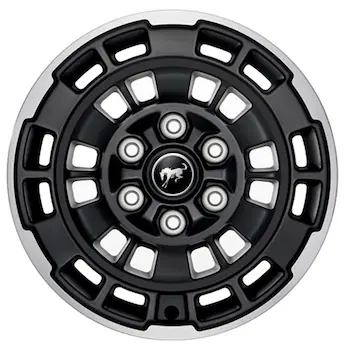 2021-2025 BRONCO 17" X 8.5" SINGLE WHEEL -MACHINED FACE