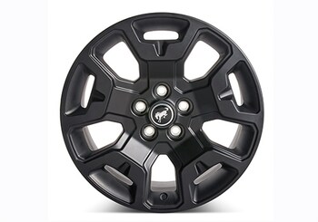 2021-2025 BRONCO SPORT 17" x 7" SINGLE WHEEL -LOW GLOSS BLACK