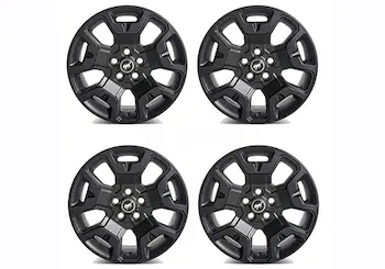 2021-2025 BRONCO SPORT 17" WHEEL KIT -LOW GLOSS BLACK