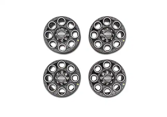 2005-2022 SUPER DUTY 20" WHEEL KIT -BLACK W/ MACHINED FACE Main Image