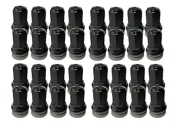 M14 X 1.5 BLACK LUG NUT VEHICLE KIT OF 32