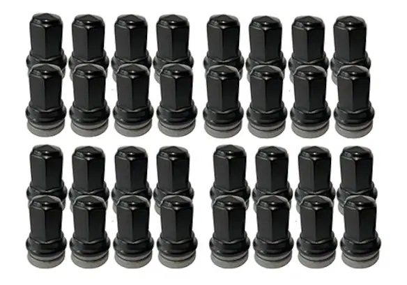 M14 X 1.5 BLACK LUG NUT VEHICLE KIT OF 32 Main Image