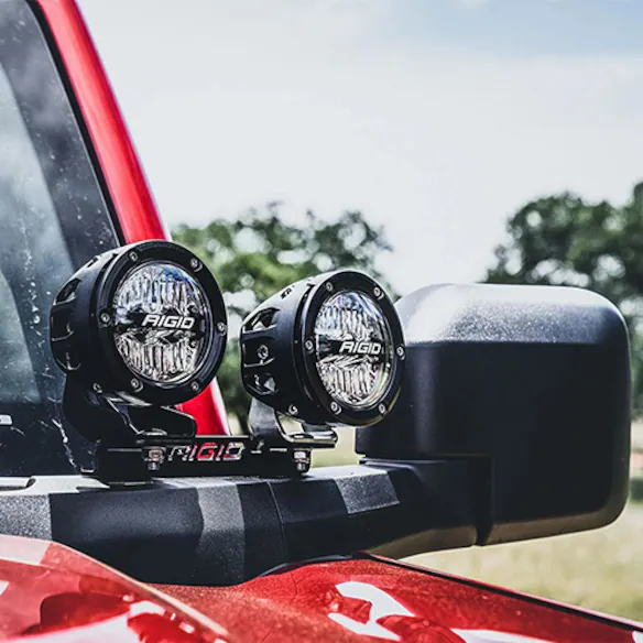 BRONCO DUAL MOUNTED MIRROR OFF-ROAD LIGHTS Main Image