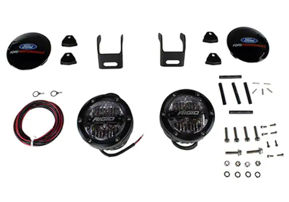 FORD PERFORMANCE PARTS BY RIGID® BRONCO MIRROR MOUNTED OFF-ROAD LIGHT KIT Main Image