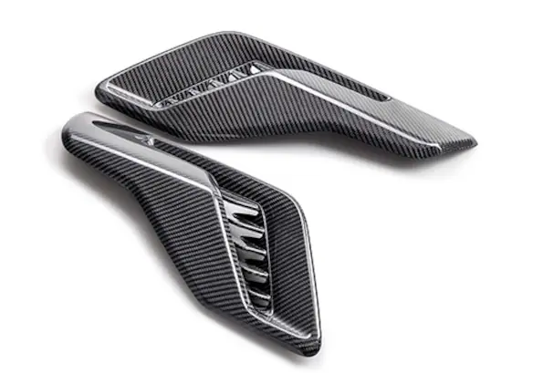 2021-2025 F-150 RAPTOR CARBON FIBER FENDER VENT SET - GLOSS Main Image