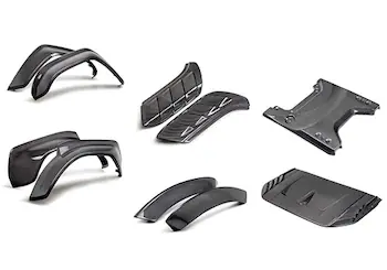 2022-2024 BRONCO RAPTOR CARBON FIBER APPEARANCE KIT-GLOSS