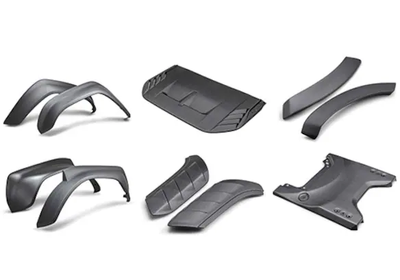 2022-2024 BRONCO RAPTOR CARBON FIBER APPEARANCE KIT-MATTE Main Image