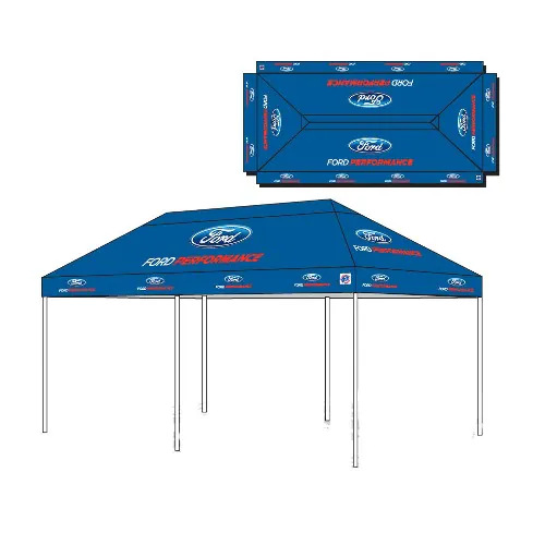 FORD PERFORMANCE 10' x 20' E-Z UP TENT