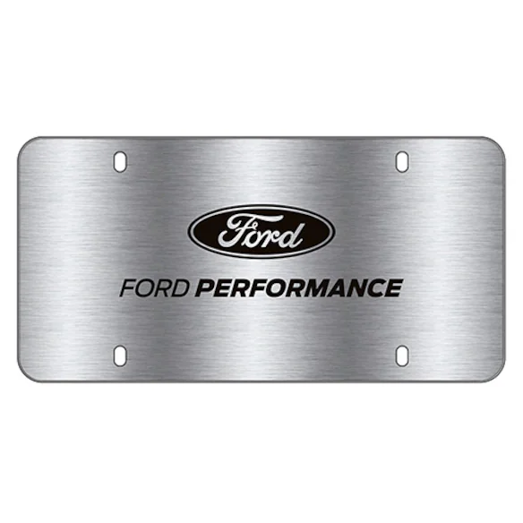 Ford Performance Stainless Steel Marque Plate Main Image