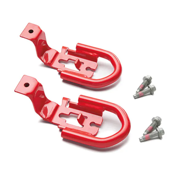 Ranger 2019-2023 Red Pair of Tow Hooks Main Image