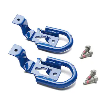 2019-2023 RANGER TOW HOOKS-PAIR-BLUE