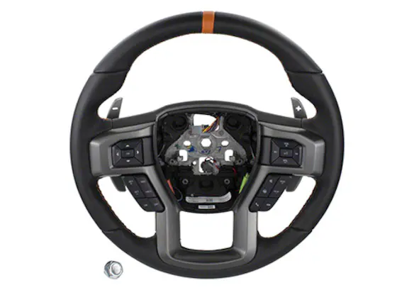 F-150 Raptor 2015-2018 Performance Orange Sightline Steering Wheel Kit Main Image