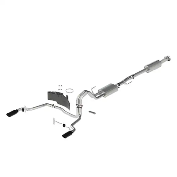 2021-2025 F-150 SPORT EXHAUST - BLACK - REAR EXIT Main Image