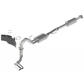 2021-2025 F-150 2.7L, 3.5L & 5.0L SPORT EXHAUST - CHROME - SIDE EXIT