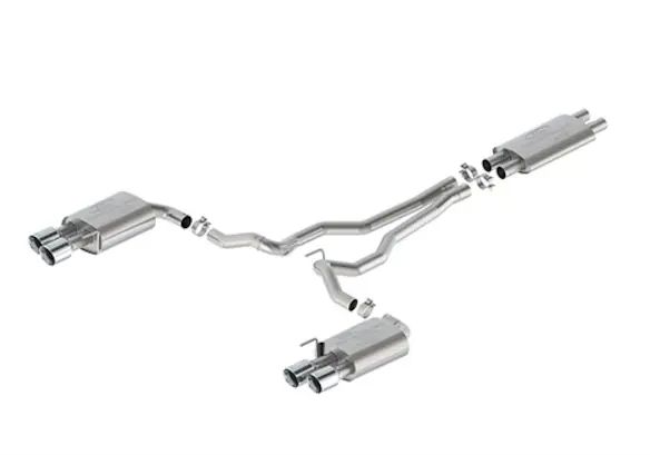 2024-2025 MUSTANG 5.0L TOURING NON-ACTIVE W/GT VALANCE - CHROME TIP Main Image