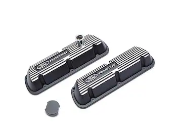 Mustang 1986-1993 Black Satin Valve Covers