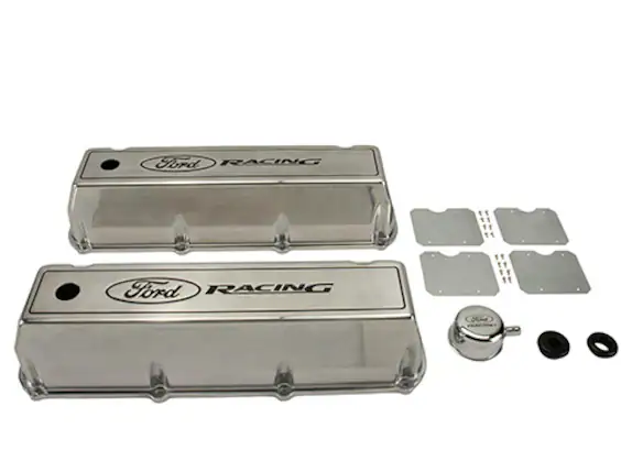 POLISHED ALUMINUM VALVE COVER Main Image