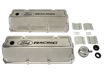 Mustang 1969-1973 Polished Aluminum Valve Cover