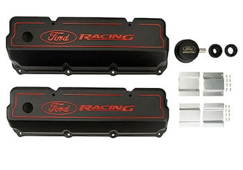 Cleveland Black Aluminum Valve Cover