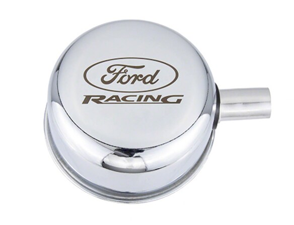 CHROME  BREATHER CAP W/ FORD RACING LOGO Main Image