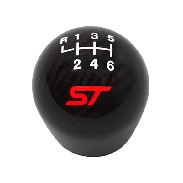 Focus-ST 6 Speed Black Carbon Fiber Shift Knob Main Image