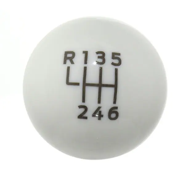 Mustang 2015-2021 Bullitt White Shift Knob Main Image