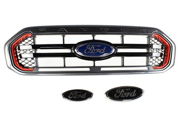 2019-2023 RANGER TREMOR GRILLE AND FORD OVAL PACKAGE